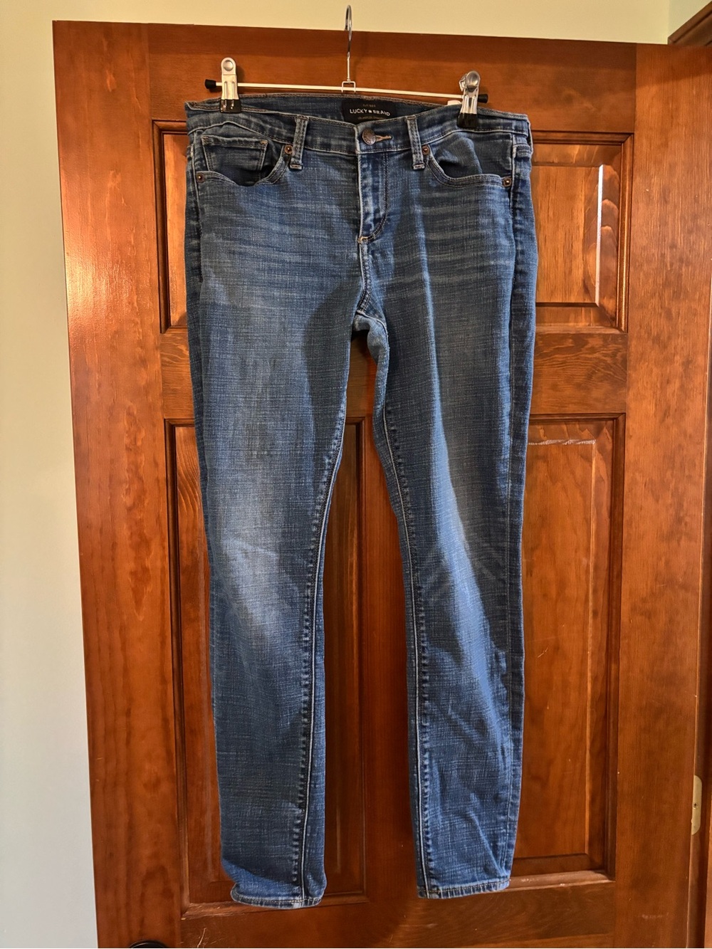 Lucky Brand Women's Dark Blue Skinny Jeans